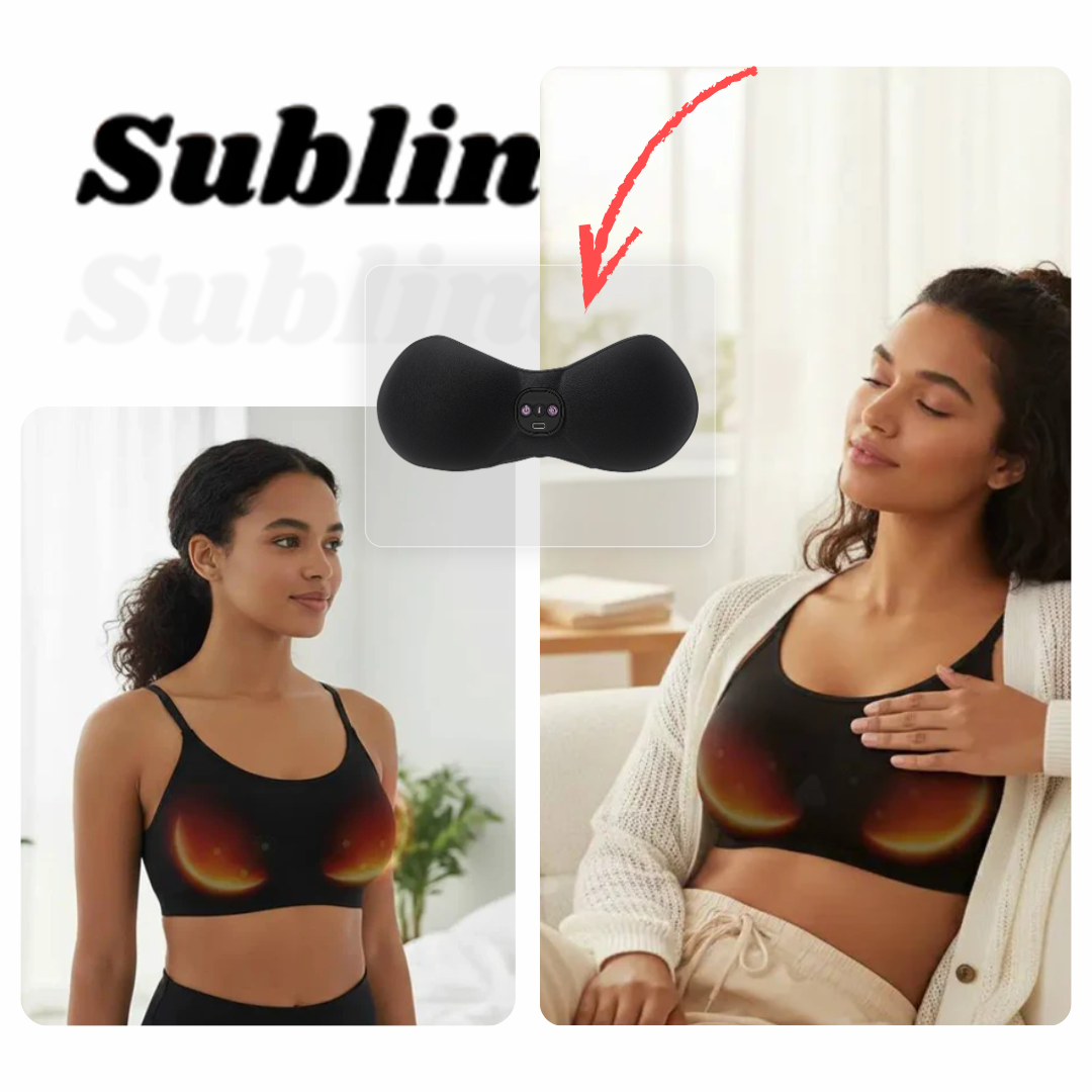 Soutien-gorge masseur pour l'augmentation des seins - Sublimebust